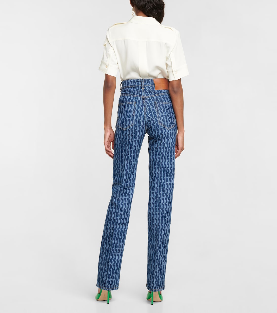Jeans Julia de tiro medio | Victoria Beckham
