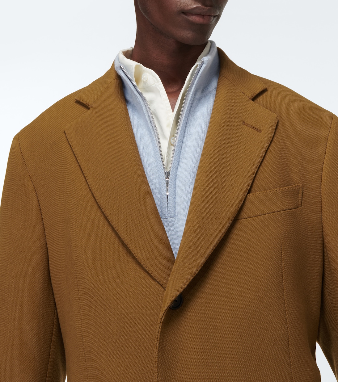 Torino virgin wool coat | Loro Piana