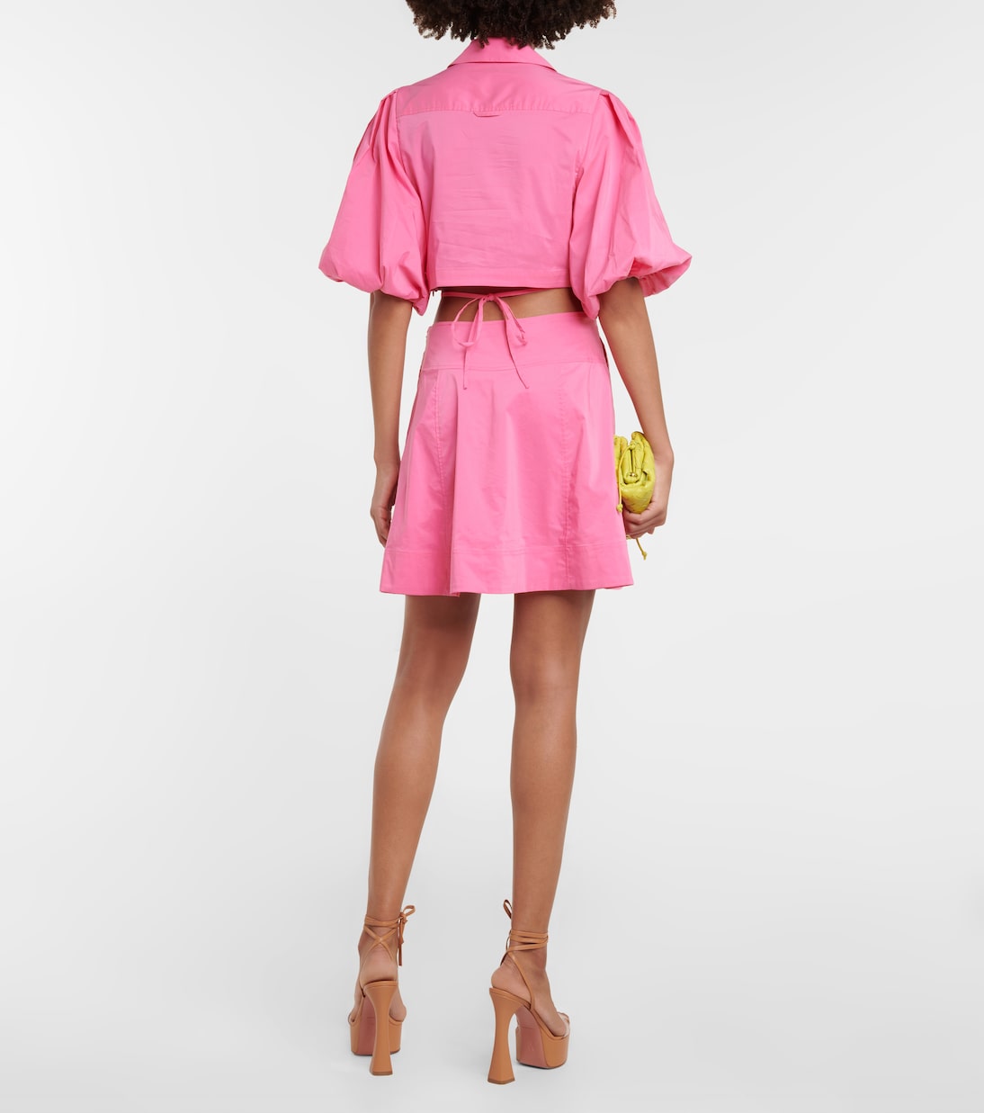 Aulora cutout poplin minidress | Simkhai