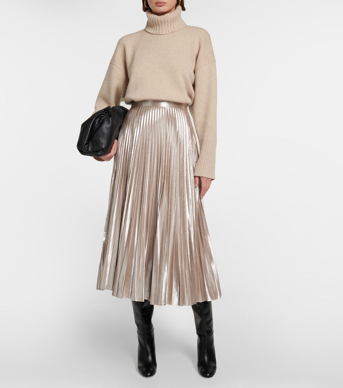 Falda midi Sif plisada | Altuzarra