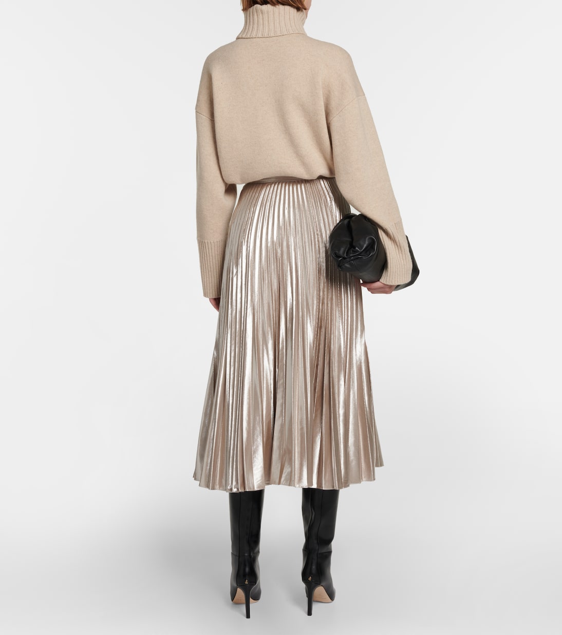 Falda midi Sif plisada | Altuzarra