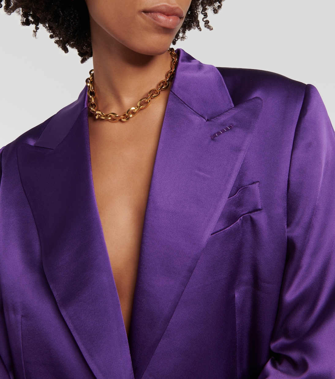 Blazer aus Satin | Tom Ford