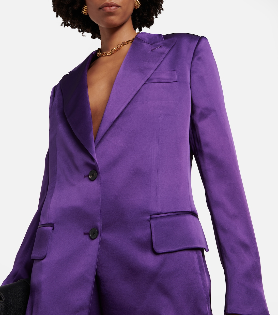 Blazer aus Satin | Tom Ford