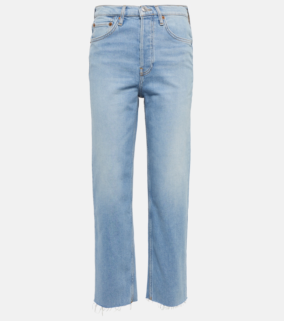 70s Stove Pipe high-rise straight jeans | Re/Done