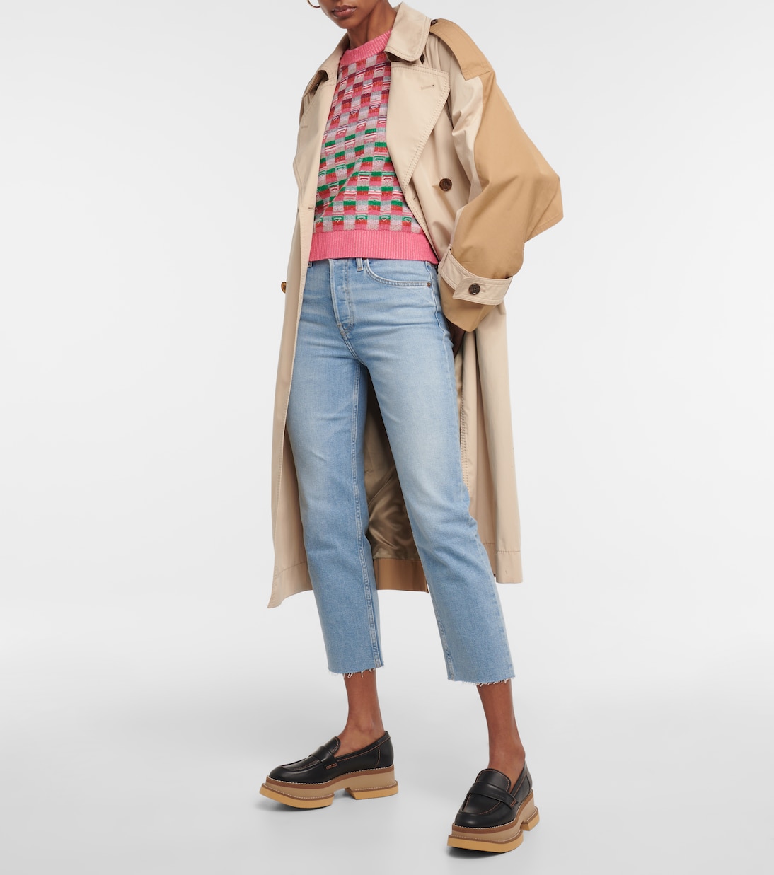 70s Stove Pipe high-rise straight jeans | Re/Done