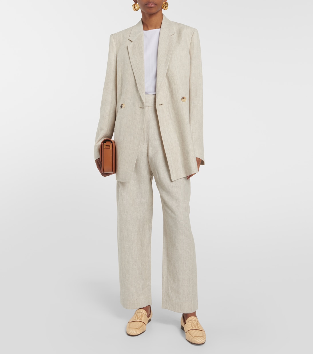 Liza logo loafers | Max Mara
