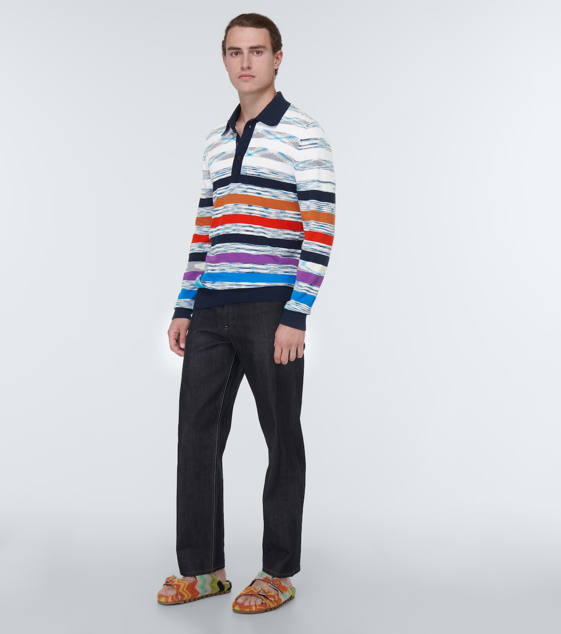 Polo de algodón a rayas | Missoni