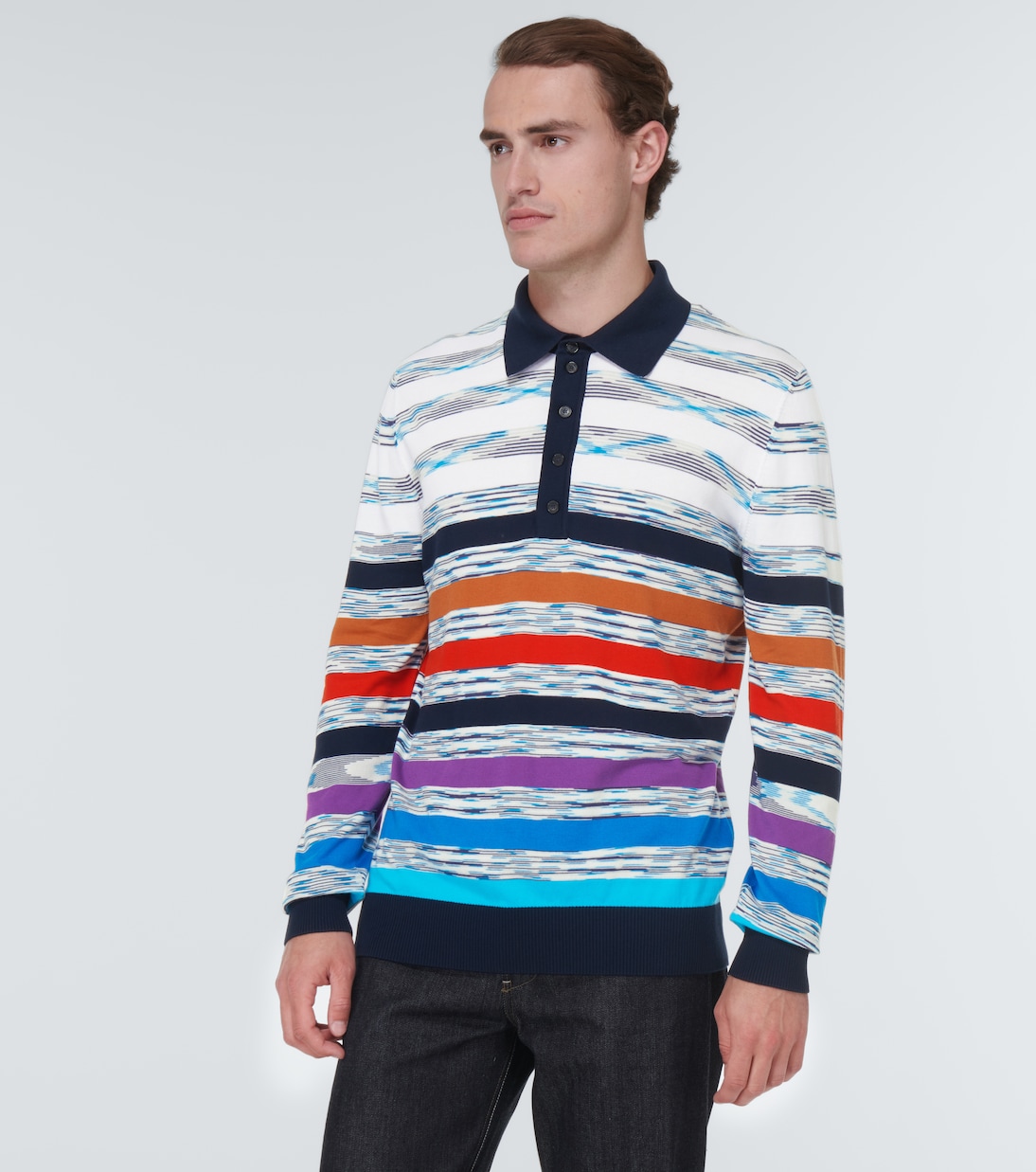 Polo de algodón a rayas | Missoni