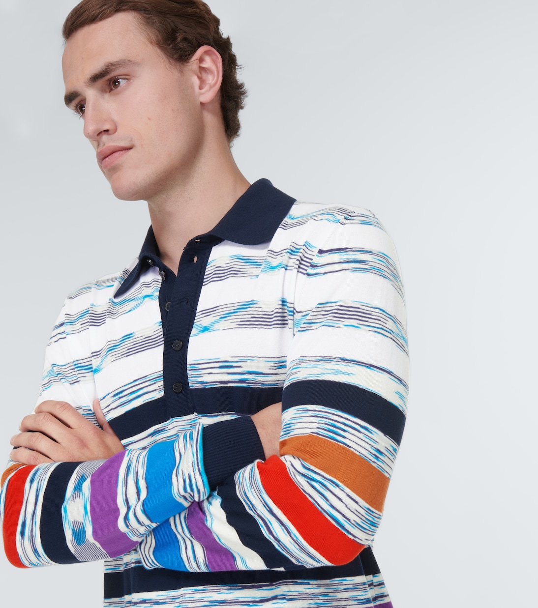 Polo de algodón a rayas | Missoni