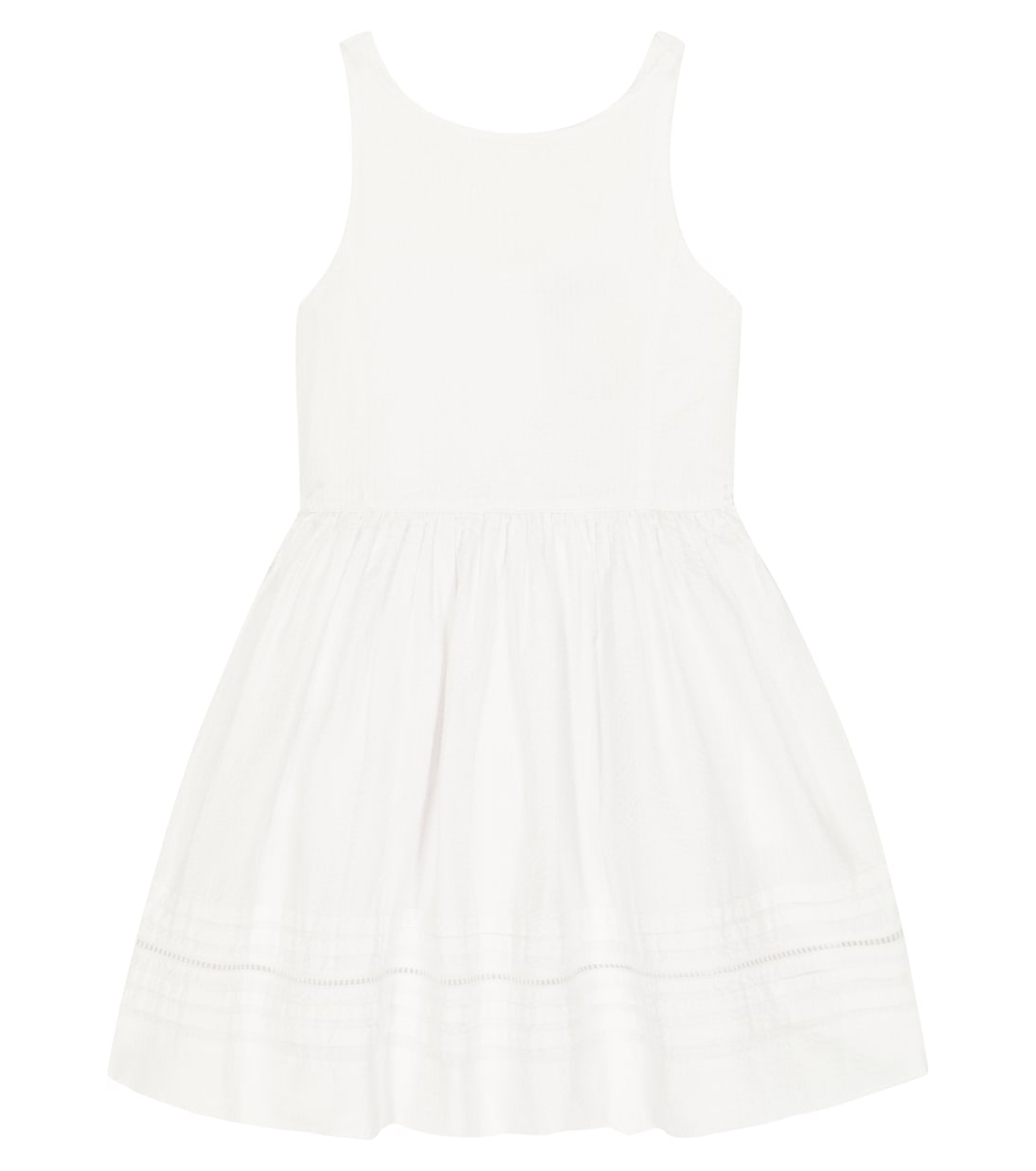 Abito in cotone seersucker | Polo Ralph Lauren Kids