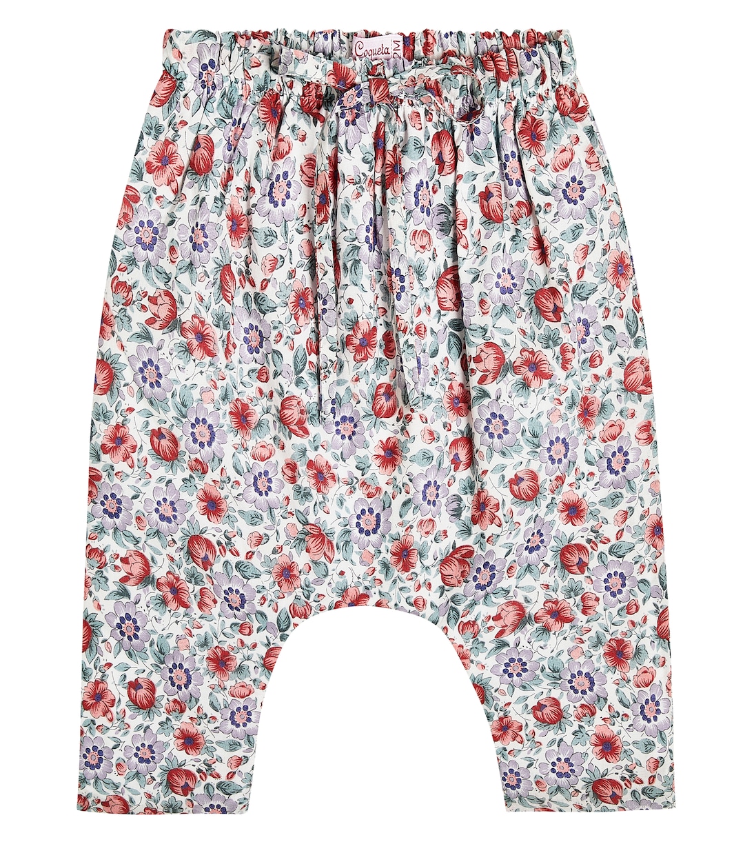 Bébé – Pantalon Alex en coton à fleurs | La Coqueta