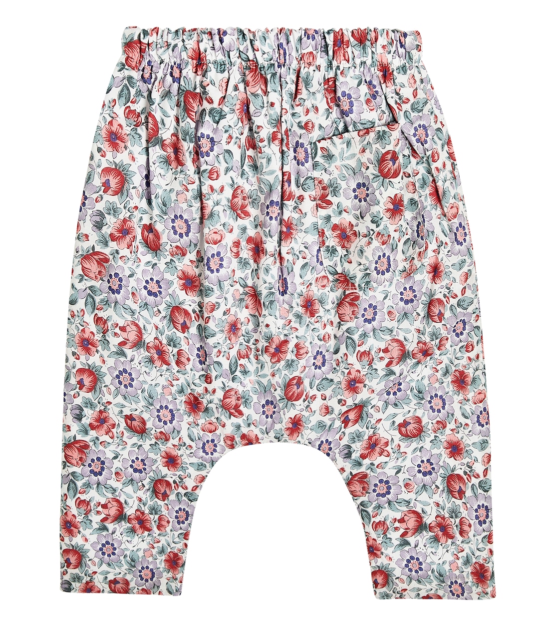 Bébé – Pantalon Alex en coton à fleurs | La Coqueta