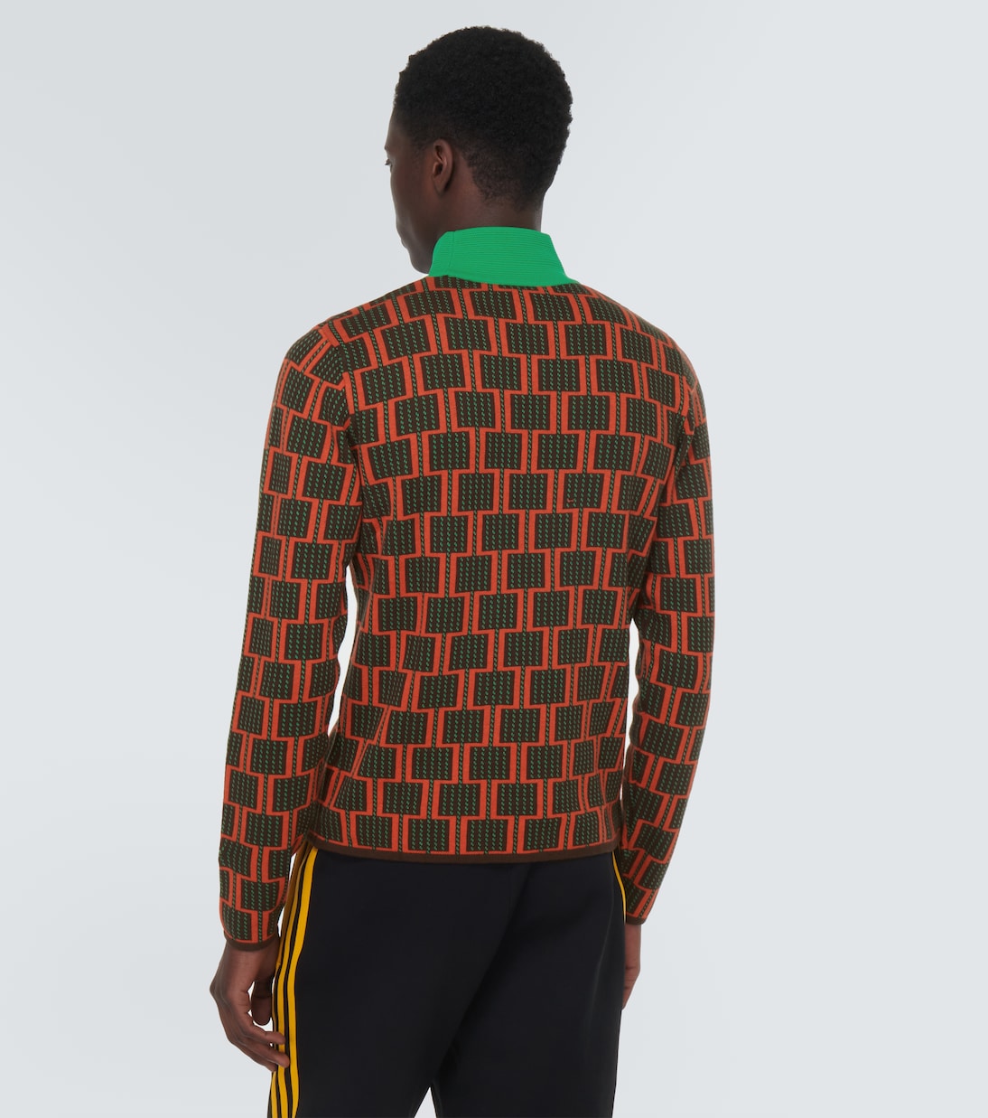 x Wales Bonner jacquard knit turtleneck | Adidas