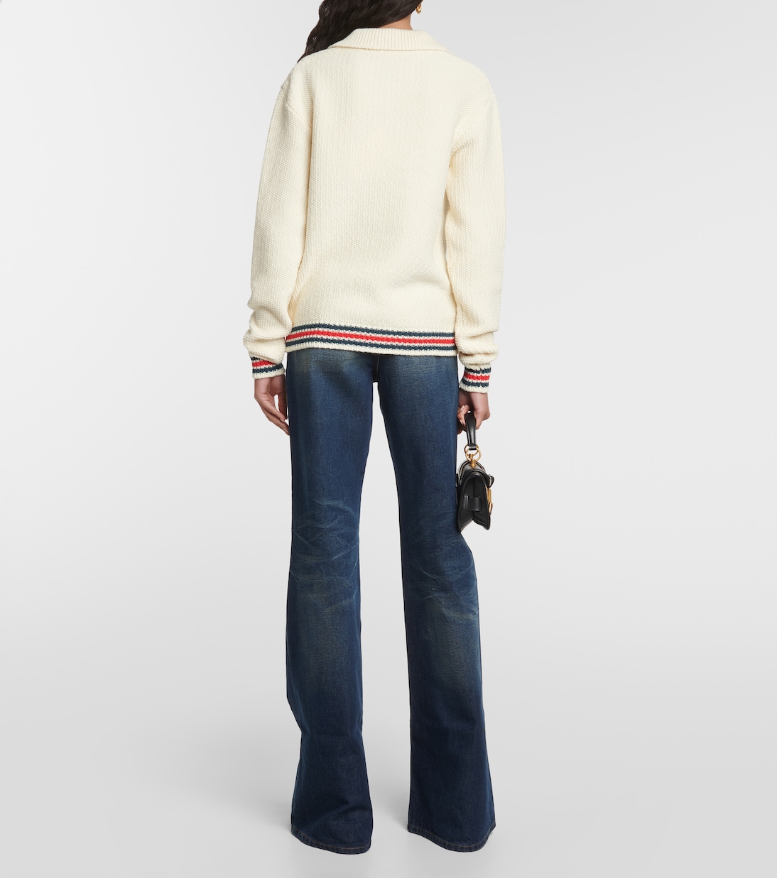 Jersey de punto adornado | Balmain