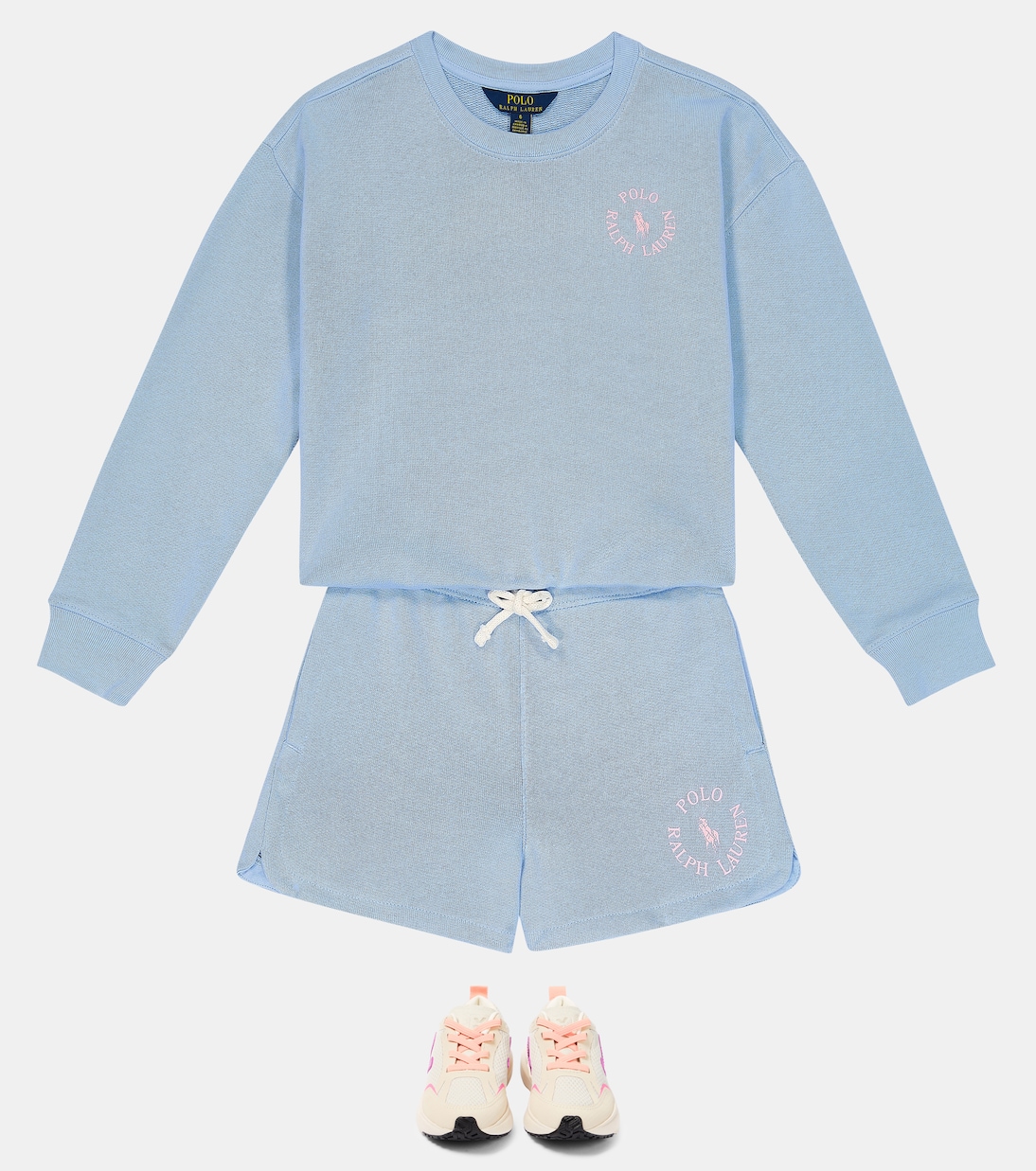 Sudadera en mezcla de algodón con logo | Polo Ralph Lauren Kids