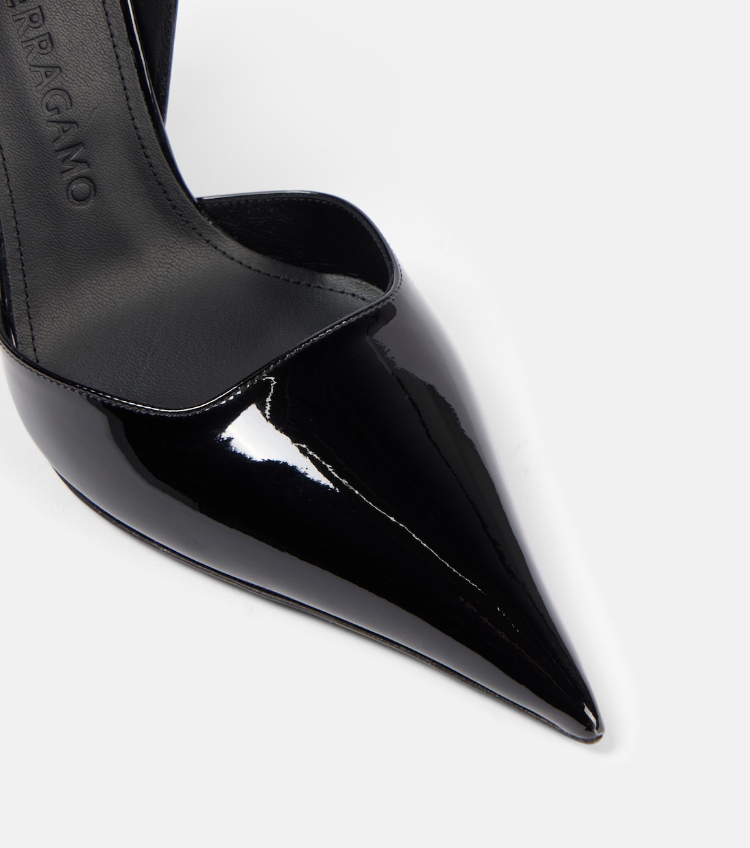 Chaussures compensées en cuir verni | Ferragamo
