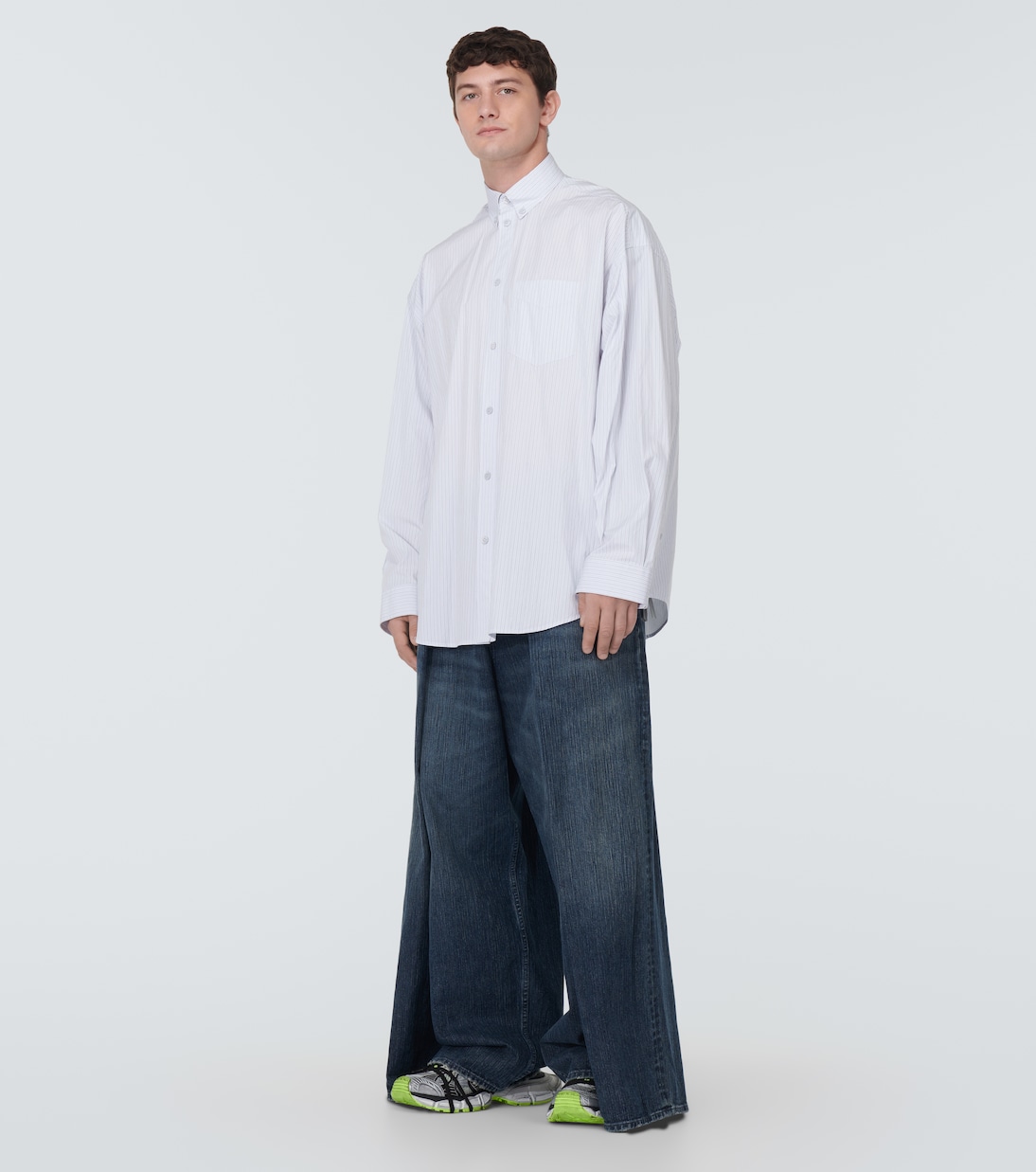 Oversize-Hemd aus Baumwolle | Balenciaga