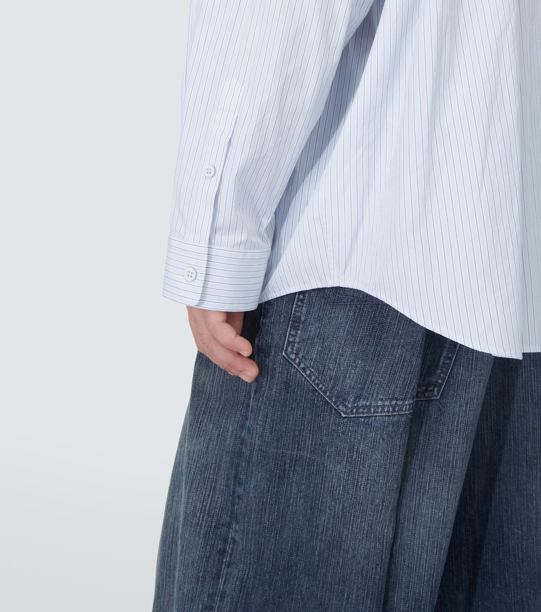 Oversize-Hemd aus Baumwolle | Balenciaga