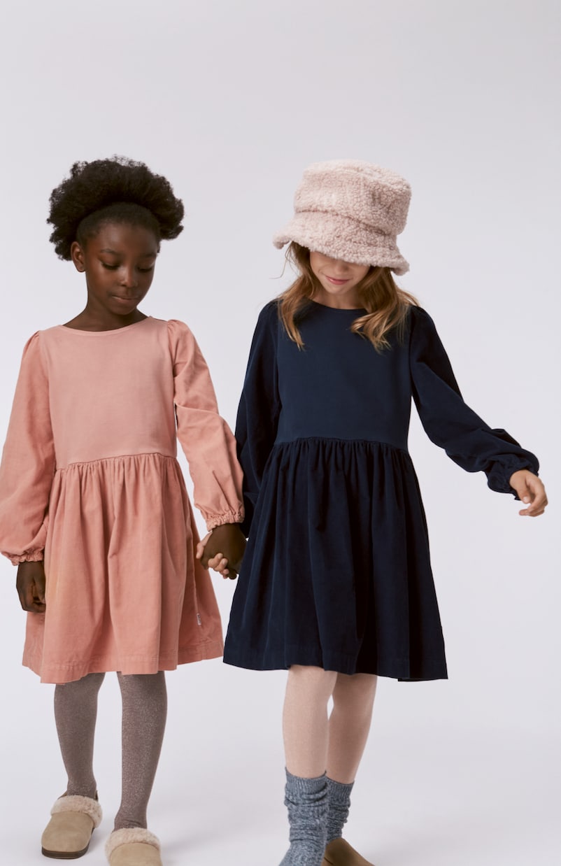 Vestido Caro de pana fruncido | Molo