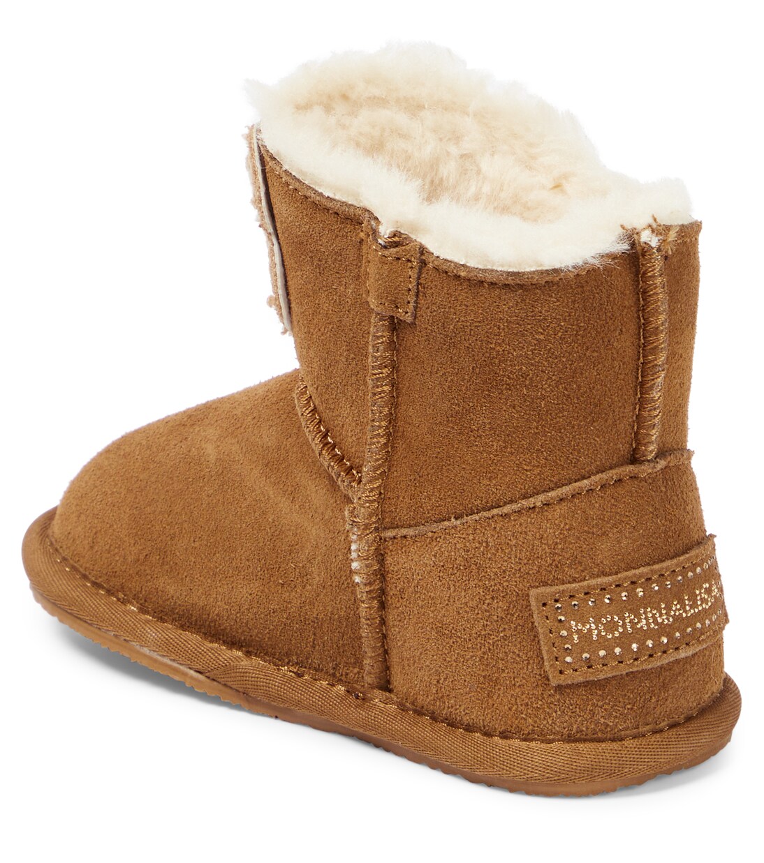 Bottines Teddy Bear en daim | Monnalisa