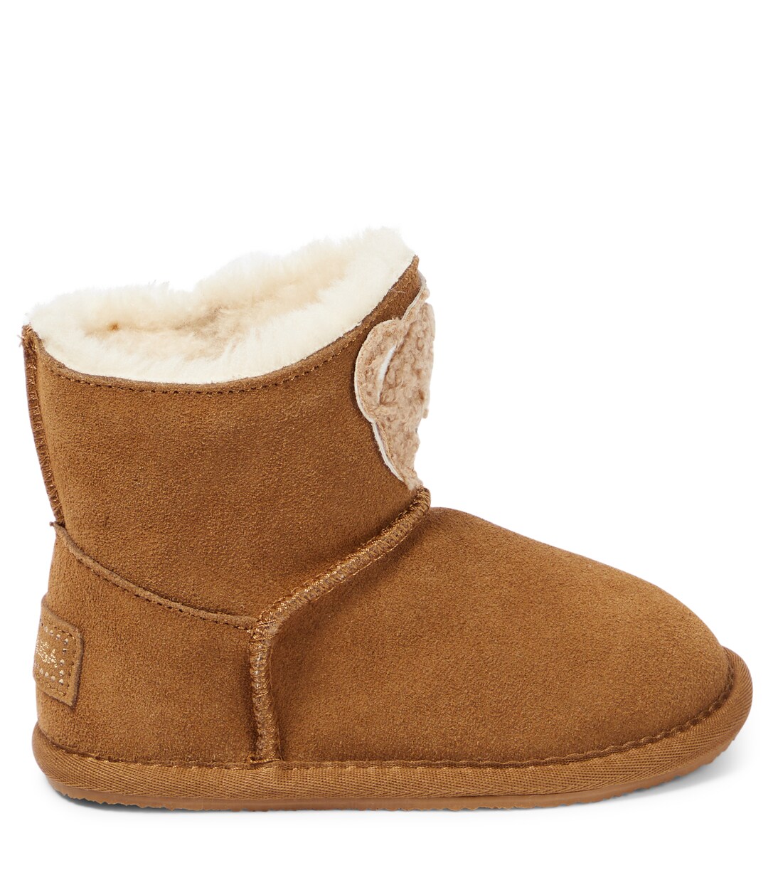 Bottines Teddy Bear en daim | Monnalisa