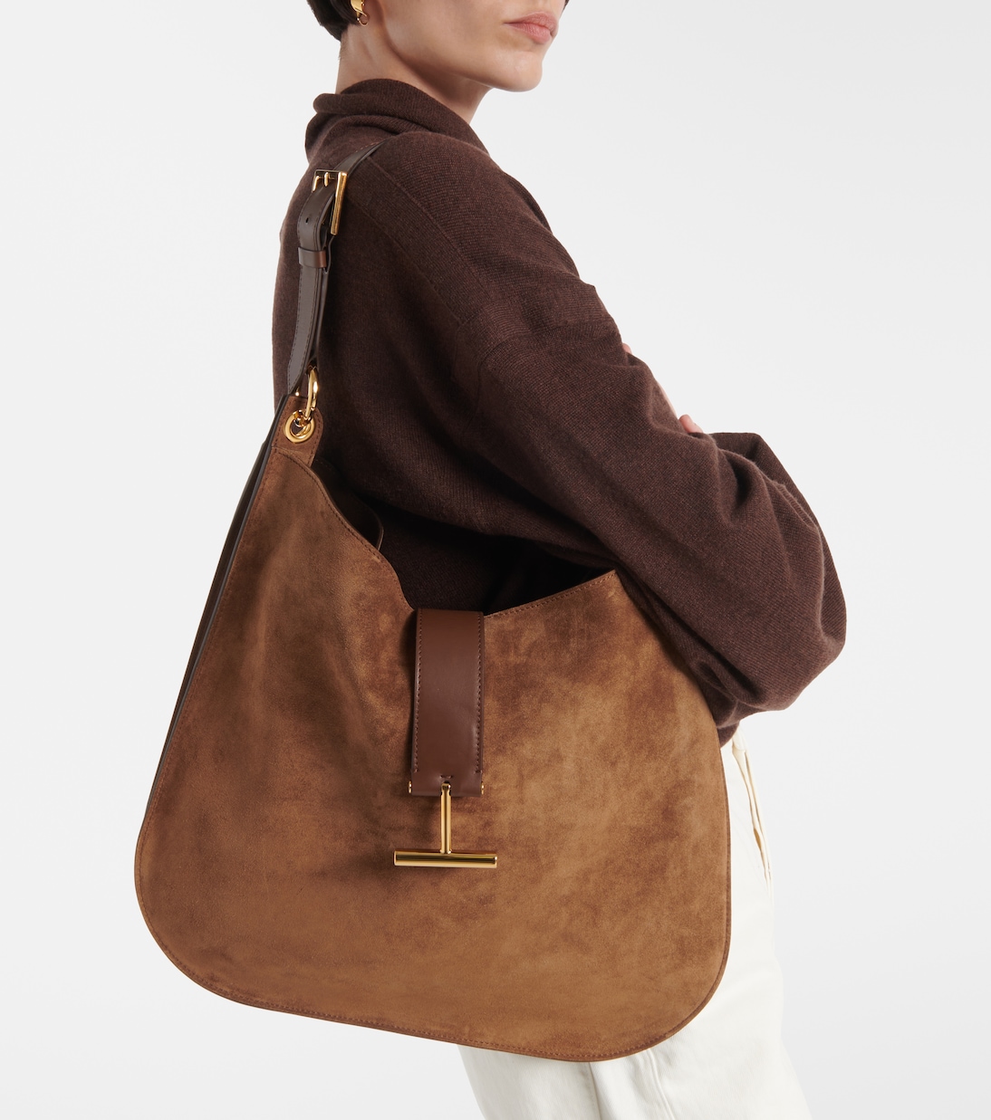 Sac en cuir à logo | Tom Ford