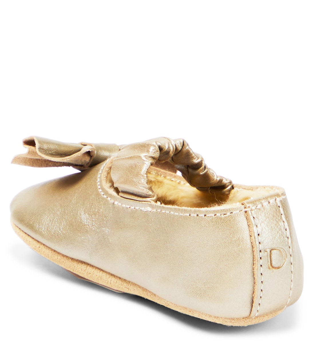 Baby Ballerinas Neni aus Metallic-Leder | Donsje