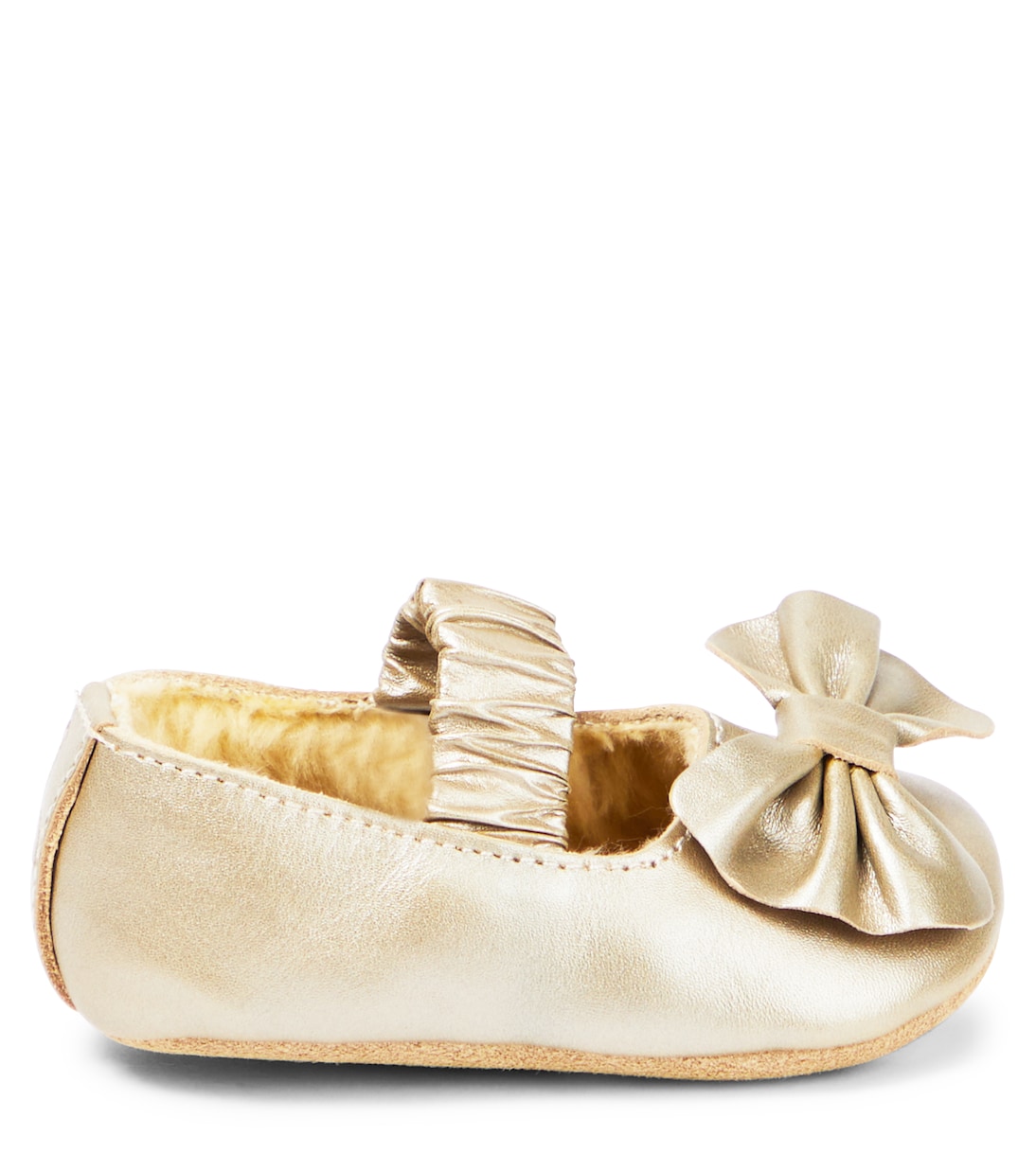 Baby Ballerinas Neni aus Metallic-Leder | Donsje
