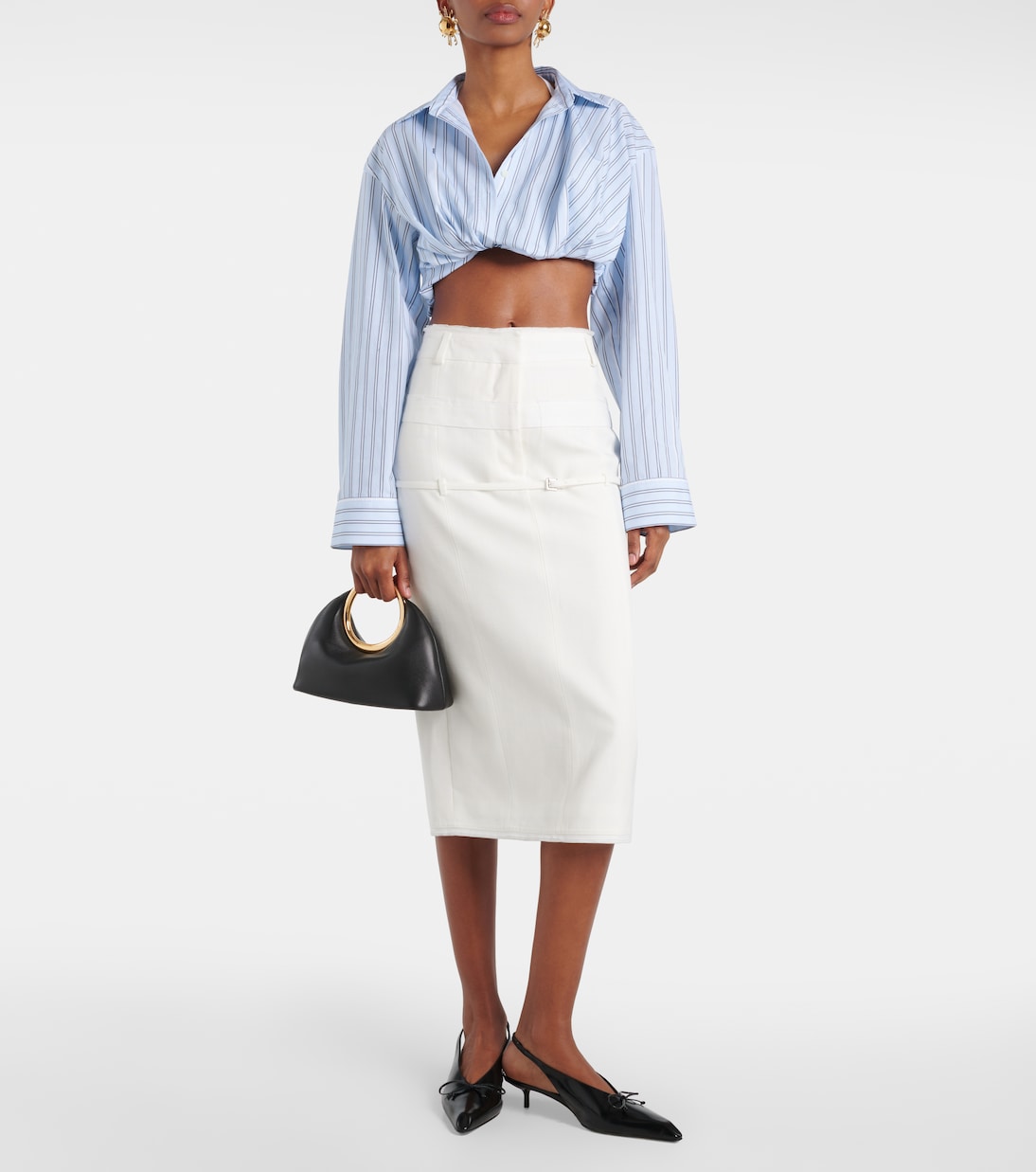 Sac Le Petit Calino Mini en cuir | Jacquemus