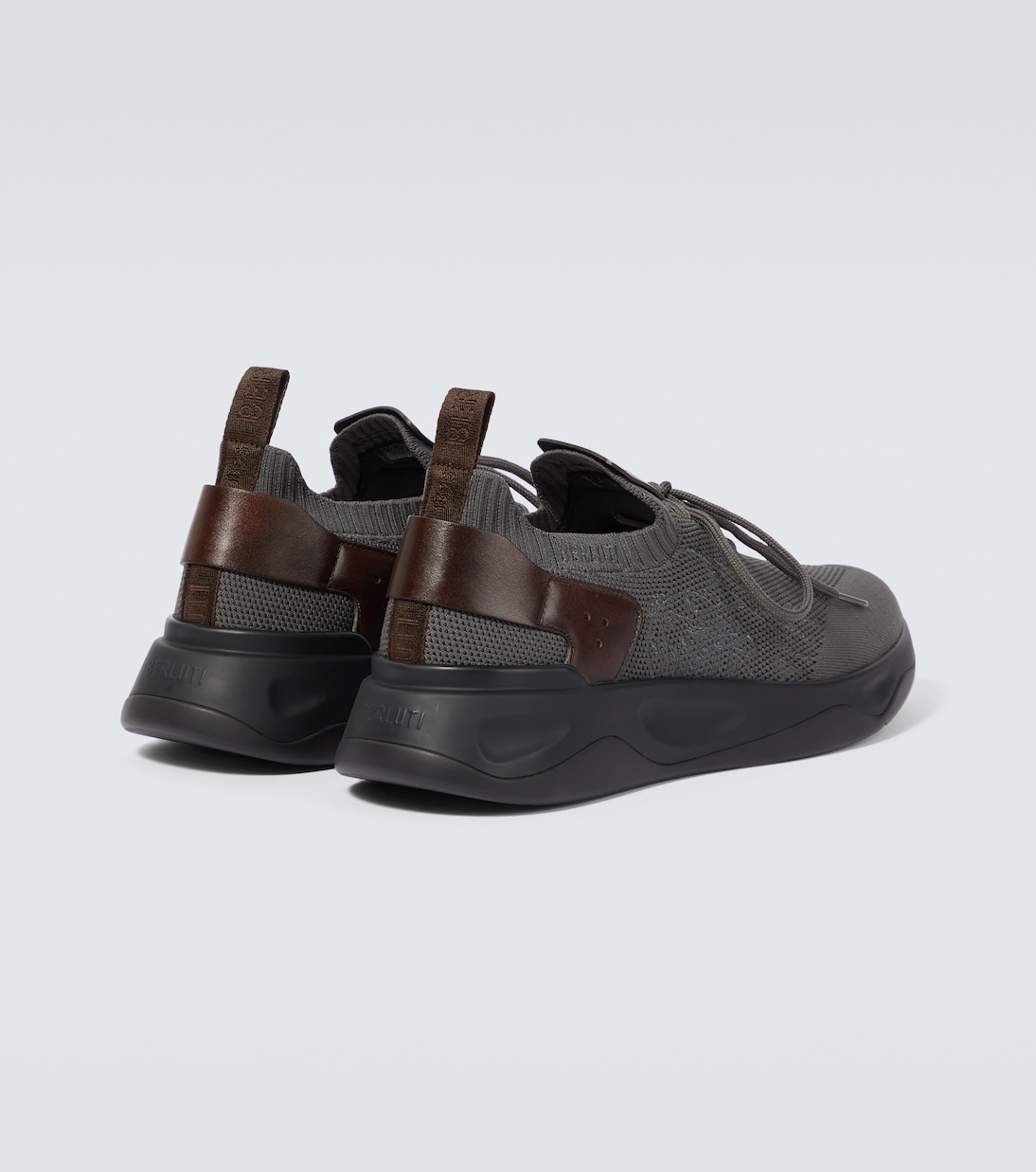 Sneakers Shadow mit Leder | Berluti