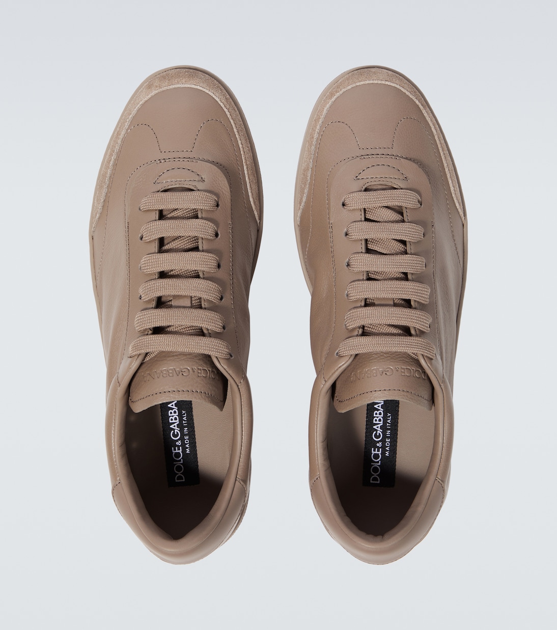 Baskets Saint Tropez en cuir | Dolce&Gabbana