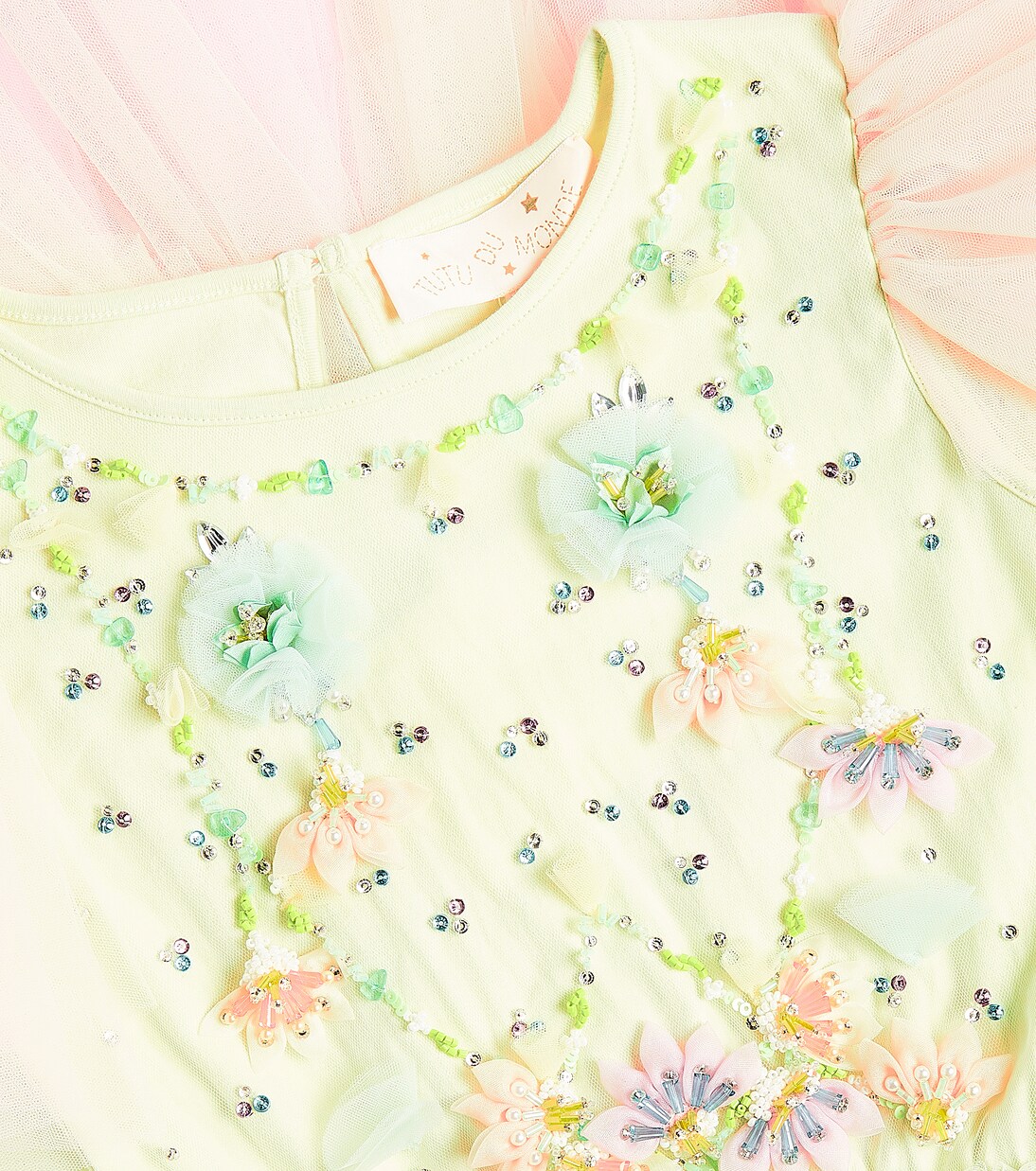 Verziertes Kleid Colour Theory aus Tüll | Tutu Du Monde