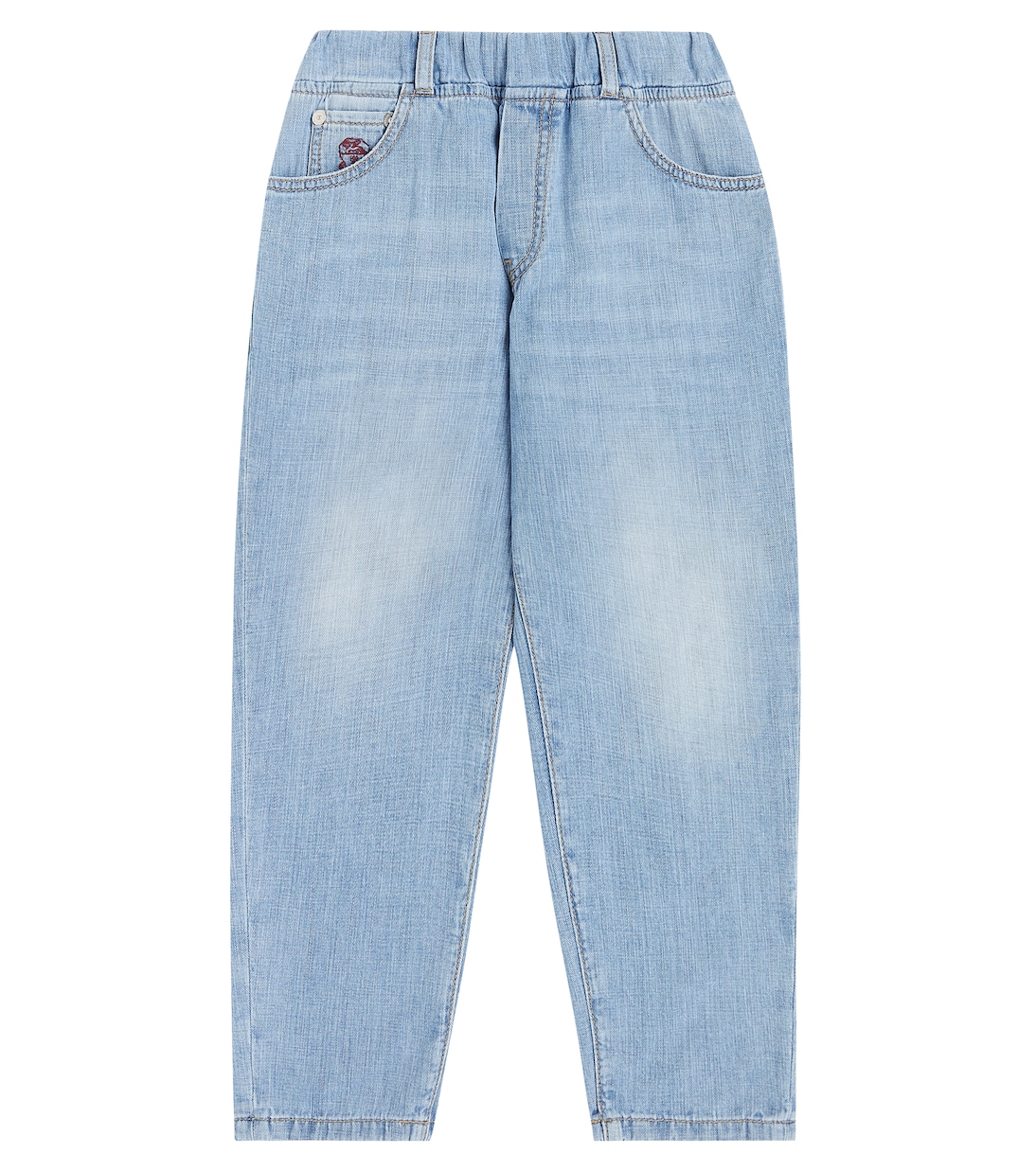 Jeans bordados | Brunello Cucinelli Kids