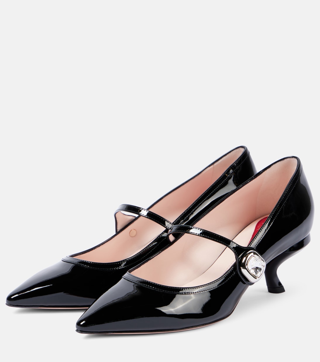 Escarpins Mary Jane Virgule Babies en cuir verni | Roger Vivier