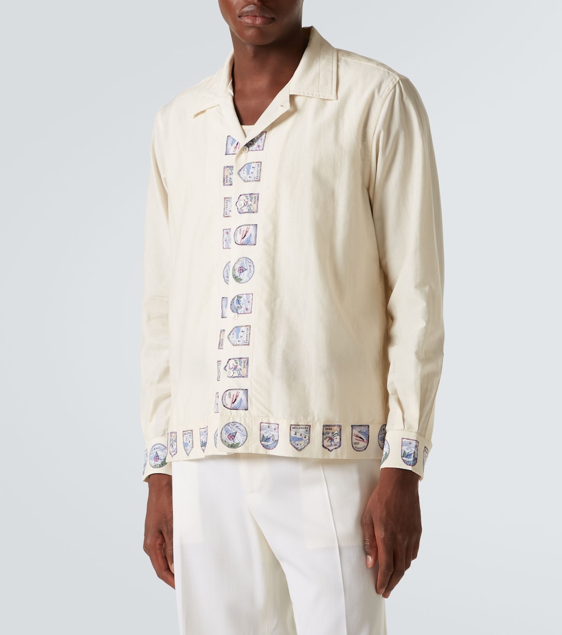 Camicia Ski Season in seta e cotone | Bode