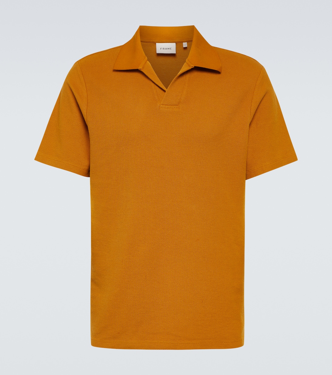 Polo de algodón en jacquard | Frame