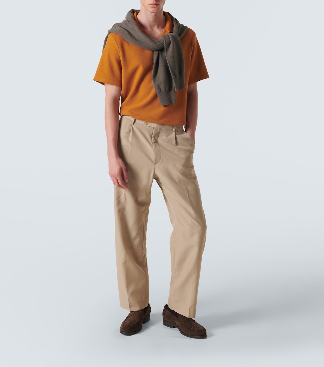 Polo de algodón en jacquard | Frame