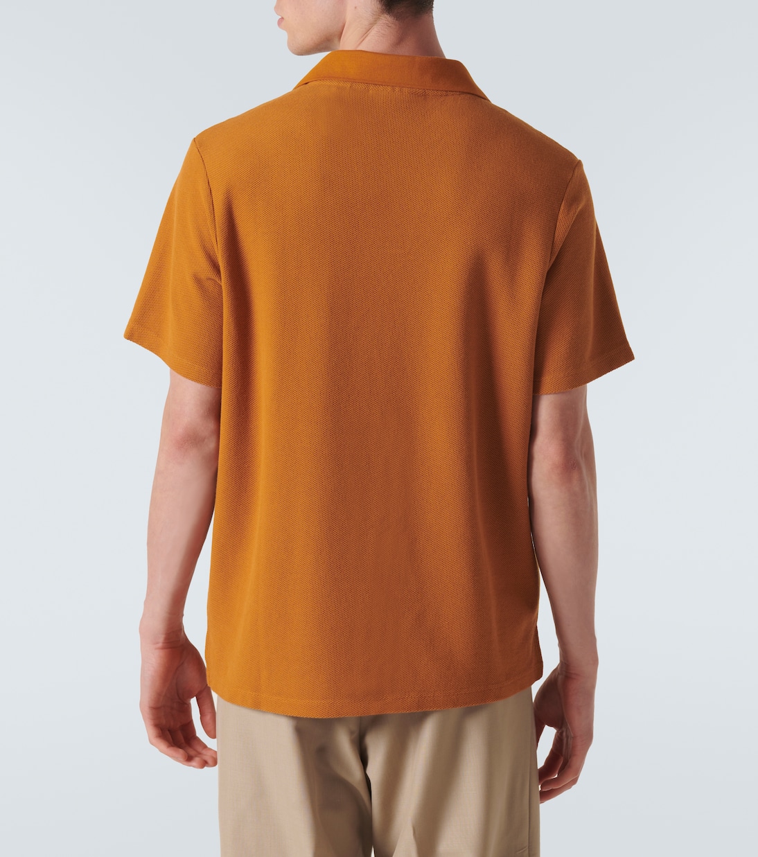Polo de algodón en jacquard | Frame