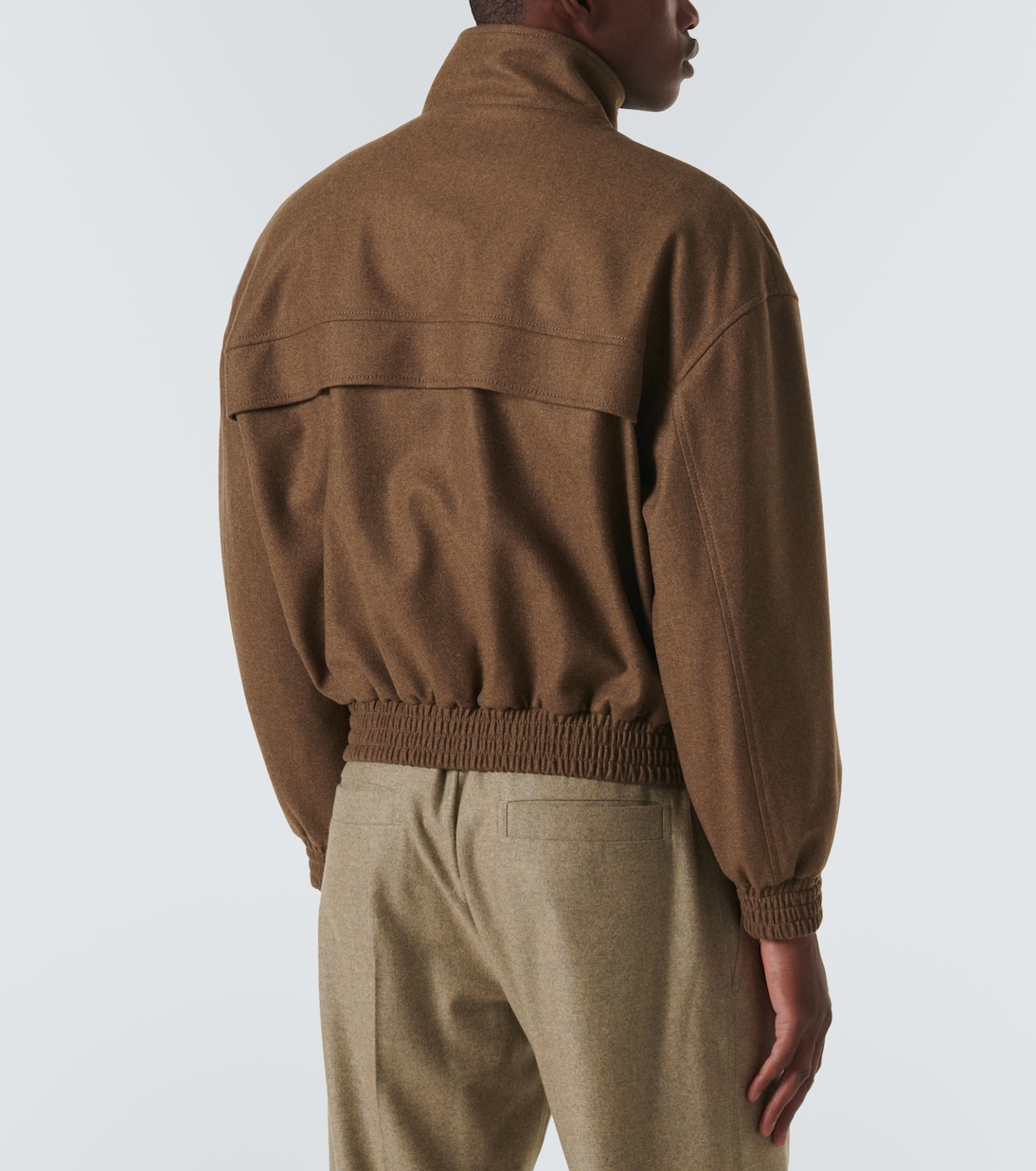 Tristar wool and cashmere bomber jacket | Loro Piana