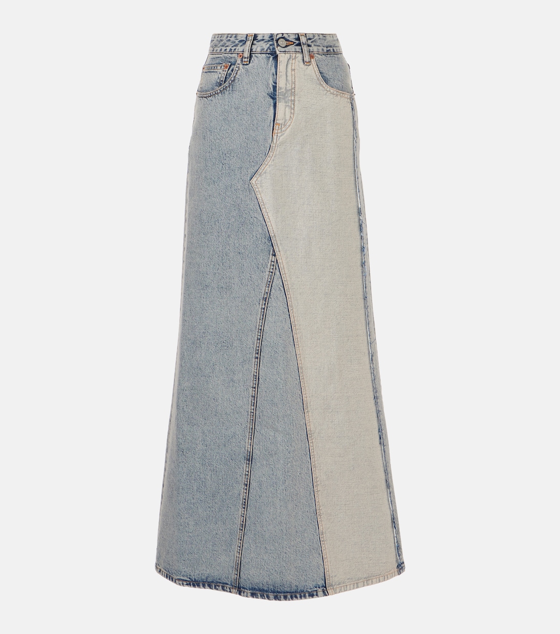 Jupe longue en jean | MM6 Maison Margiela