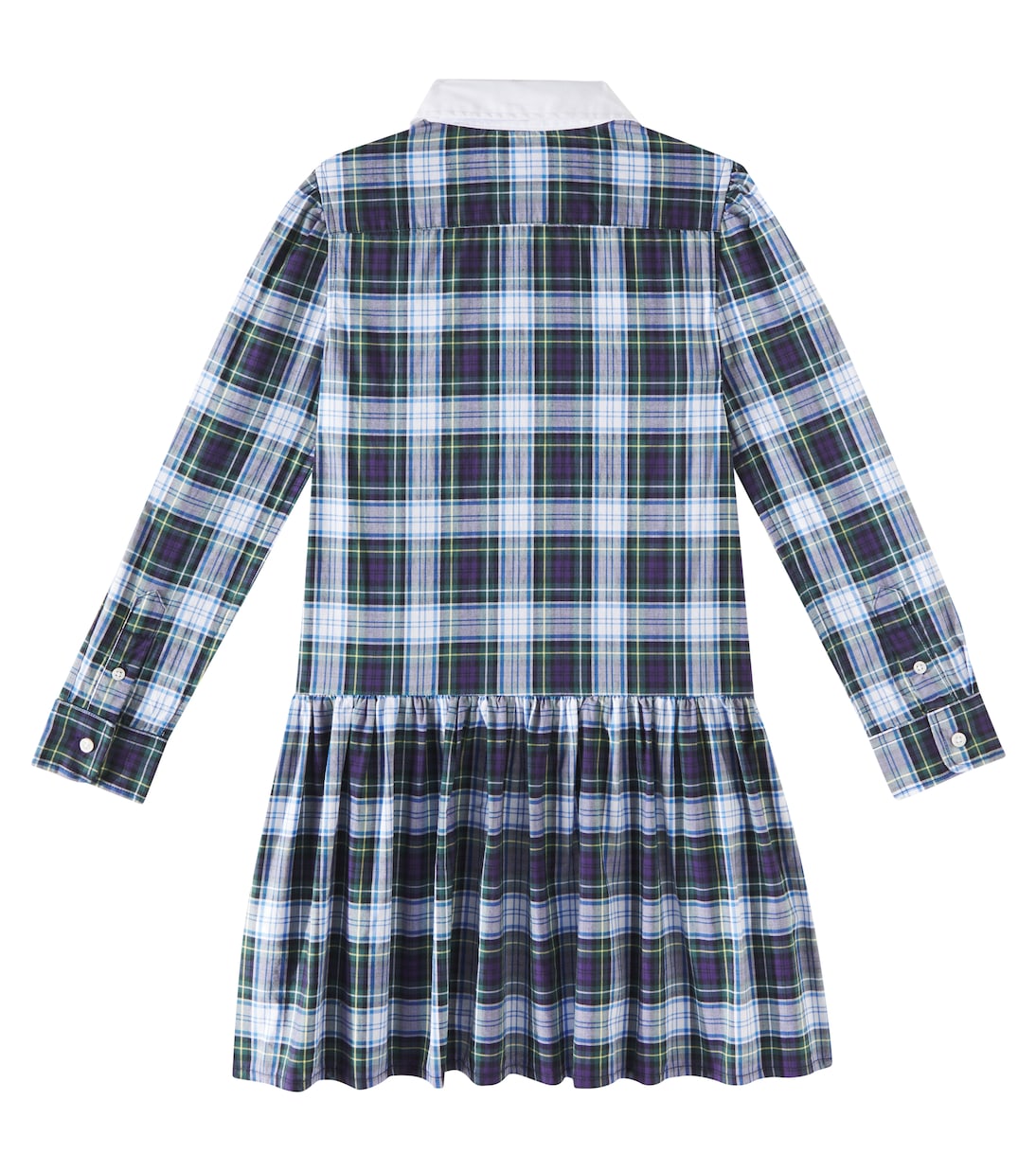 Abito in popeline di cotone a quadri | Polo Ralph Lauren Kids