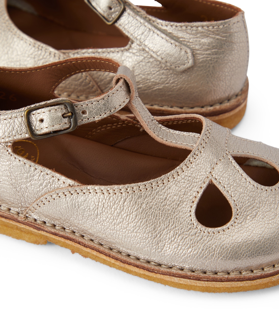 Ballerine in pelle metallizzata | PèPè