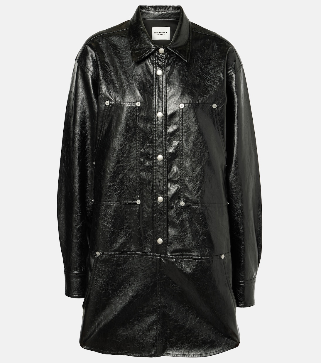 Abito corto Ayali in similpelle | Marant Etoile
