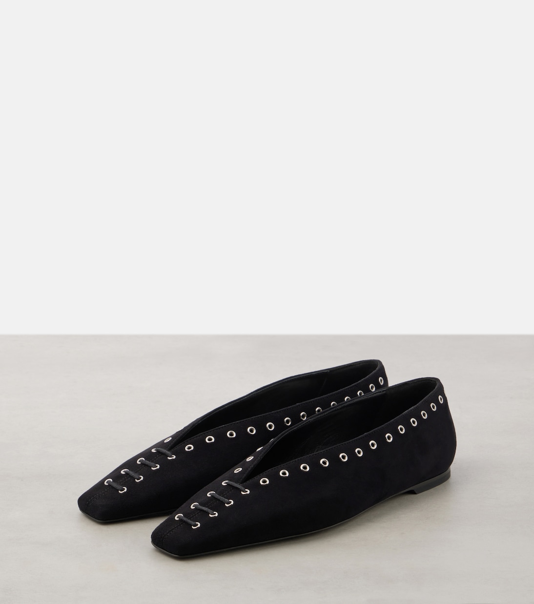 Ballerines en daim | Toteme