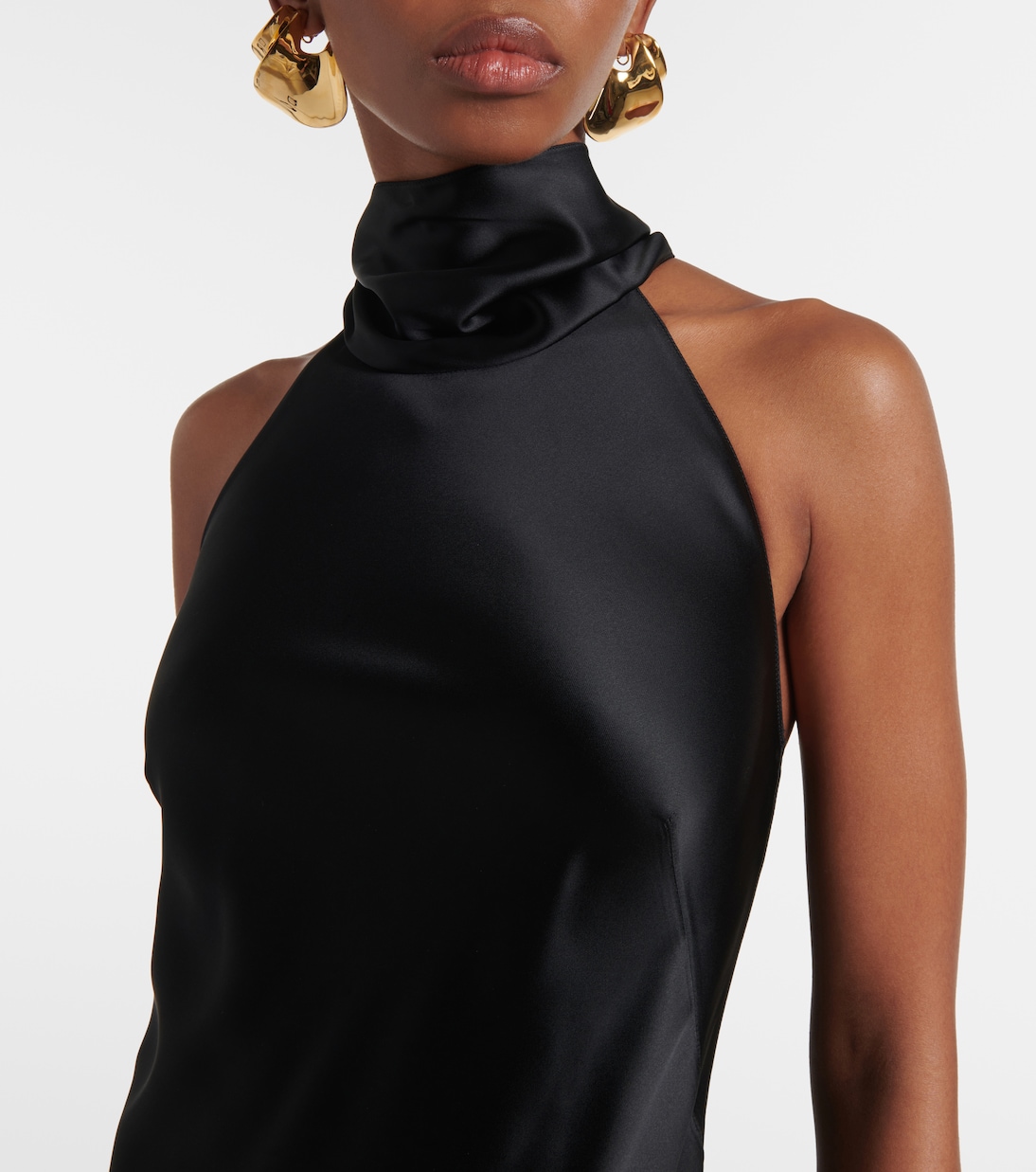 Robe Chilton aus Satin | Ralph Lauren Collection