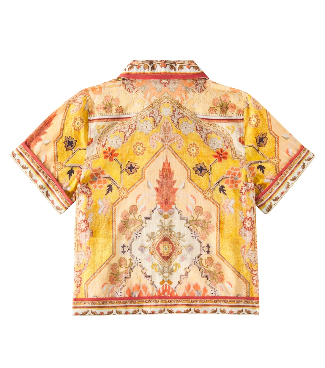 Chemise Wylie Pocket imprimée en coton | Zimmermann Kids