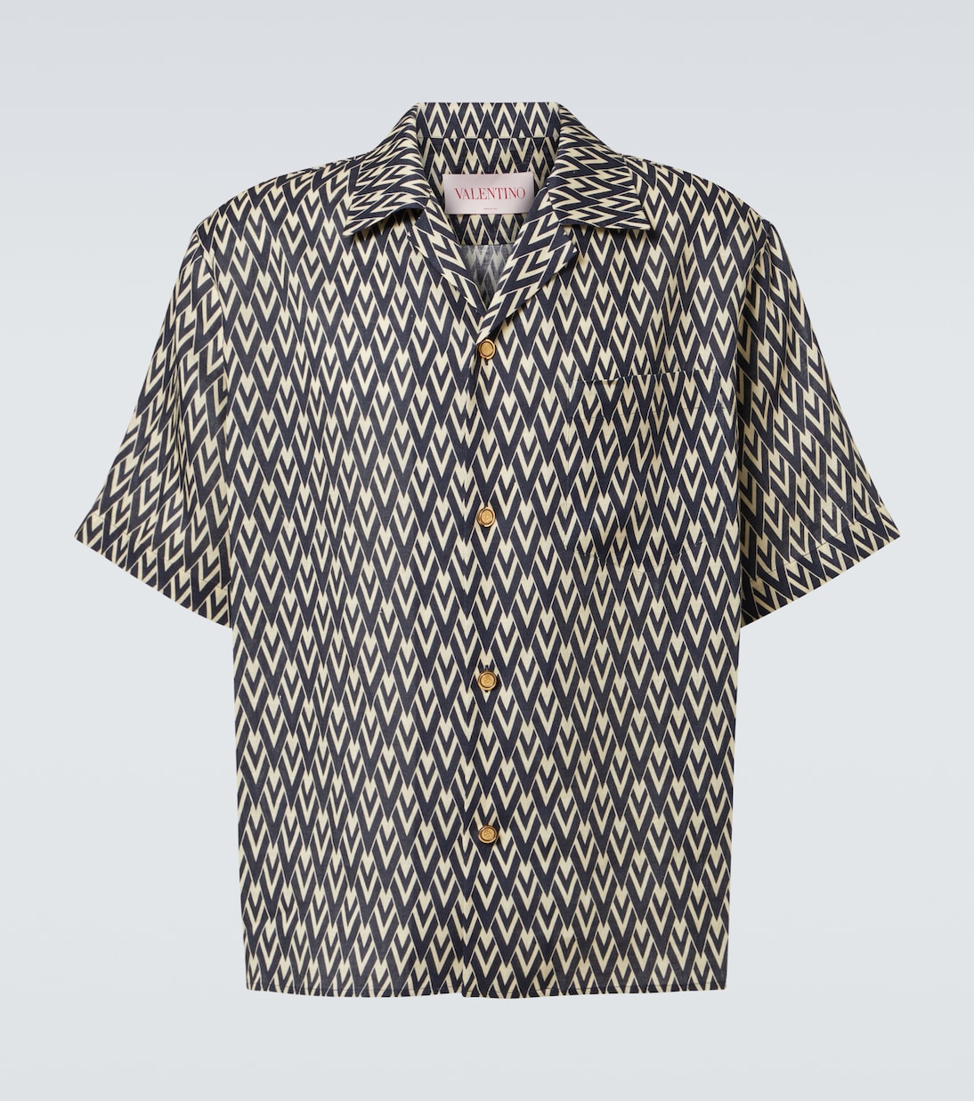 Camicia Toute La V in lino | Valentino