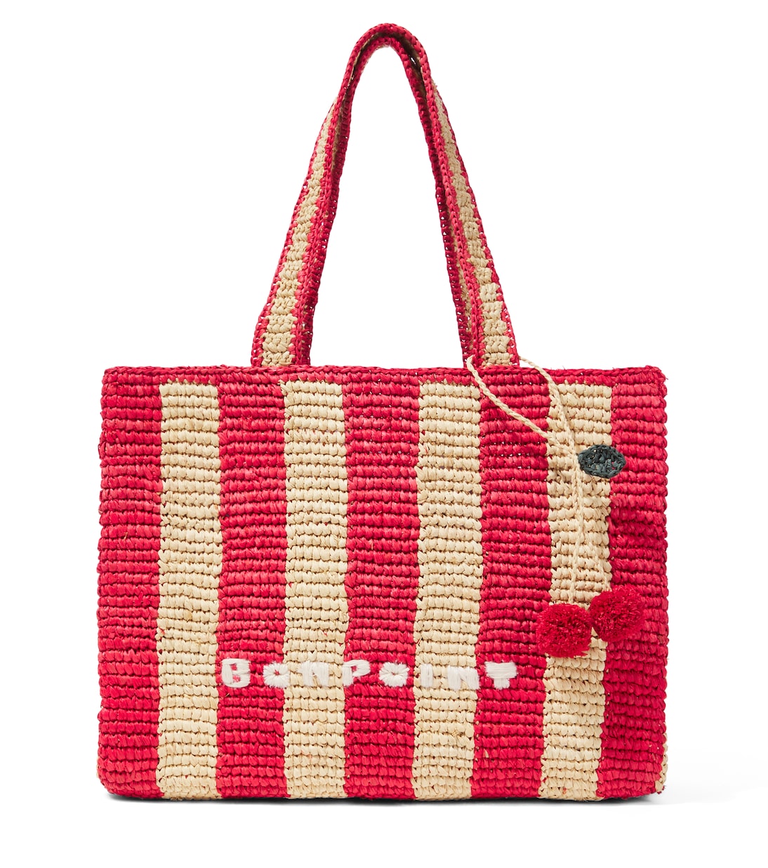 Borsa Esma in rafia a righe | Bonpoint