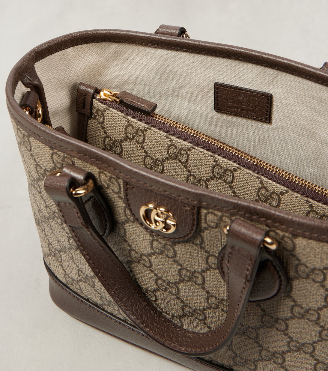 Tote Ophidia Mini mit Leder | Gucci
