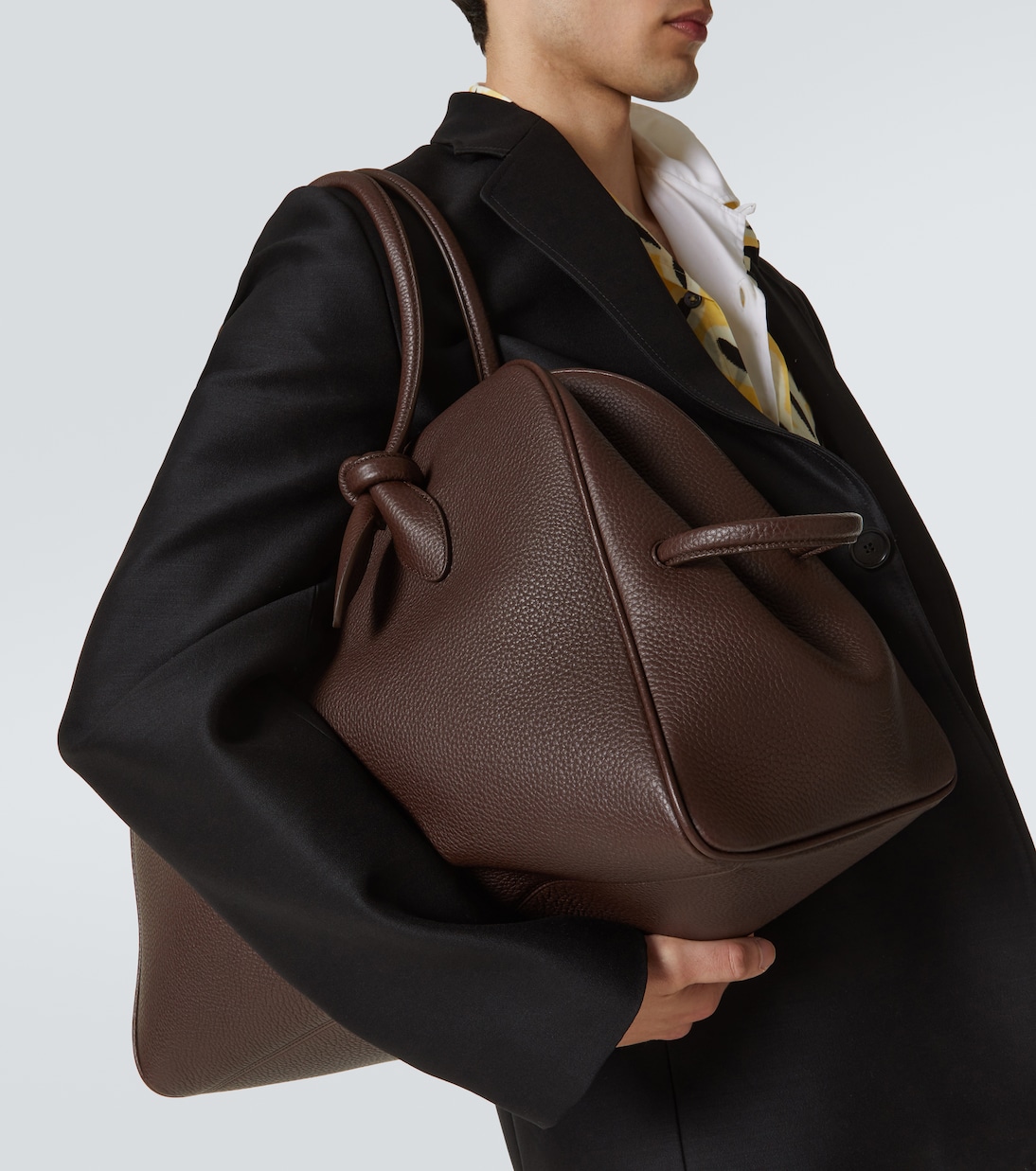 Turismo Large leather duffel bag | Jacquemus